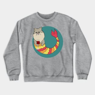 Pixie the Pomeranian Mermutt Crewneck Sweatshirt